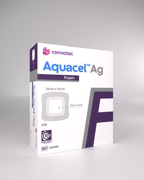 Aquacel Ag Foam 10x10cm N1